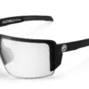 XL Vector Sunglasses: Clear Z87+ -SUNGLASSES Store Black Clear Angle2