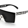 Lazer Face Sunglasses: White Frame Check M8 Customs -SUNGLASSES Store Check M8 Black Angle