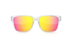 Apollo Sunglasses: Vapor Clear -SUNGLASSES Store Clear Tropical Front