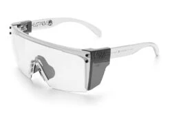 Lazer Face Glasses: Vapor Clear Frame Clear Anti Fog Lens Z87 -SUNGLASSES Store Clear AntiFog Clear Smoke2
