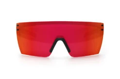 Performance Lazer Face Sunglasses: Red/Orange Z87+ 11 Performance Lazer Face Sunglasses: Red/Orange Z87+ -SUNGLASSES Store LazerFace Perf Black Matte Firestorm Front