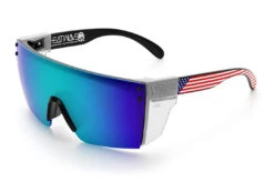 Lazer Face Sunglasses: Stars & Stripes USA Z87 11 Lazer Face Sunglasses: Stars & Stripes USA Z87 -SUNGLASSES Store Stars Stripes USA Black Angle Clear