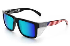 XL VISE Z87 Sunglasses: Stars And Stripes USA -SUNGLASSES Store Stars Stripes USA Galaxy Angle Clear