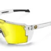 Future Tech Sunglasses: Vapor Clear Frame Hi-Vis Yellow Lens Z87+ -SUNGLASSES Store VaporClear Hi Vis Angle2 326f5df0 2bdf 4386 b18f 729a7e1e0d0c