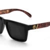 XL VISE Sunglasses: Woodgrain Customs -SUNGLASSES Store Woodgrain Custom Black Angle