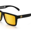XL VISE Z87 Sunglasses Black Frame: Gold Lens -SUNGLASSES Store XLGold