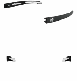 Custom Future Tech -SUNGLASSES Store arm performance black with black and white emblems