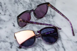 Carat Sunglasses: Velvet Tortoise -SUNGLASSES Store carat skylinepurple 3