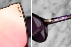 Carat Sunglasses: Velvet Tortoise -SUNGLASSES Store carat skylinepurple 4