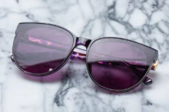 Carat Sunglasses: Velvet Tortoise -SUNGLASSES Store carat skylinepurple purplelen 2s