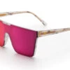 Clarity Sunglasses: Marble -SUNGLASSES Store clarity marble render FUSHIA