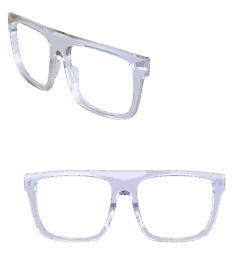 Custom Regulator -SUNGLASSES Store frame vapor clear