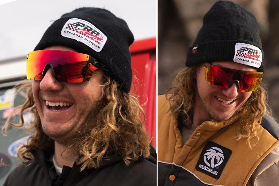 Performance Lazer Face Sunglasses: Red/Orange Z87+ 7 Performance Lazer Face Sunglasses: Red/Orange Z87+ - Image 5