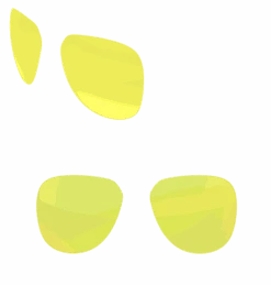 Custom Supercat -SUNGLASSES Store lens hi vis yellow df653132 4aee 42d0 bb1a 70699d4c9d40