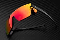 Performance Quatro Sunglasses: Red/Orange Z87+ -SUNGLASSES Store quatrofirestorm